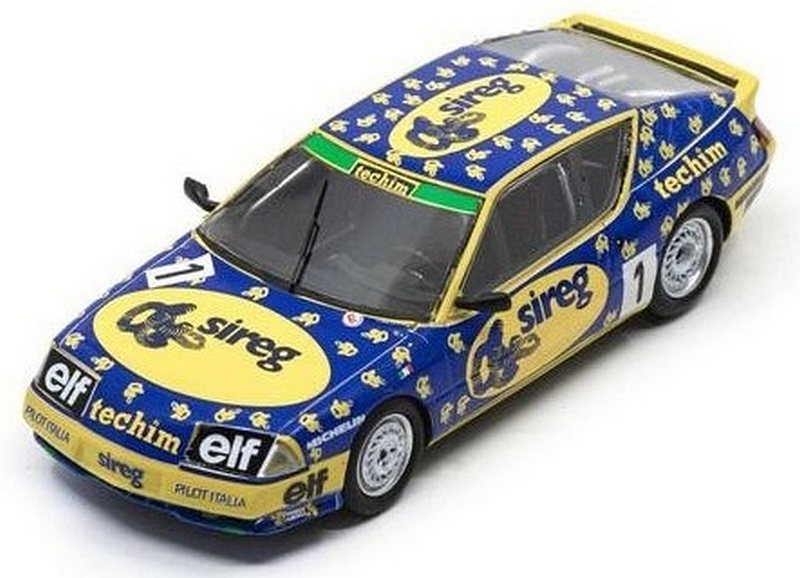 Alpine V6 Turbo #1 Champion Renault ELF Europa Cup 1988 Massimo Sigala by spark-model