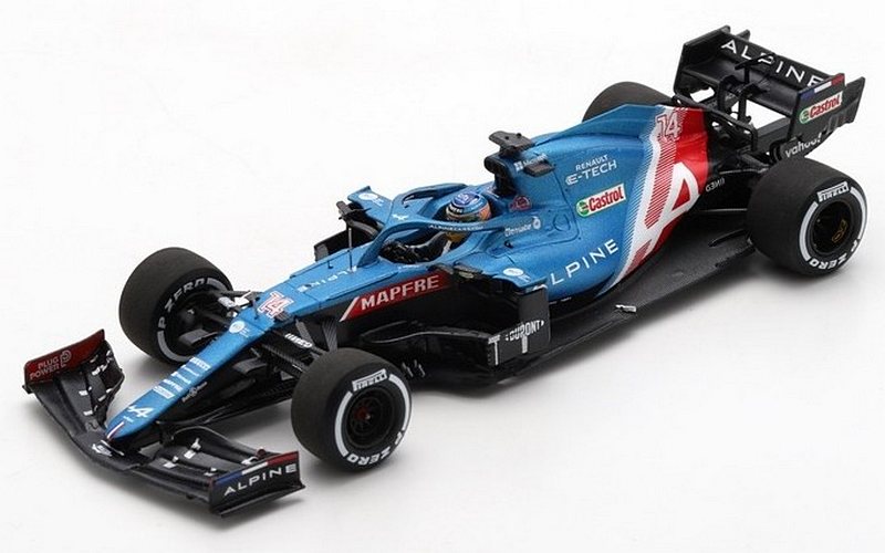 Alpine F1 A521 #14 GP Hungary 2021 Fernando Alonso by spark-model