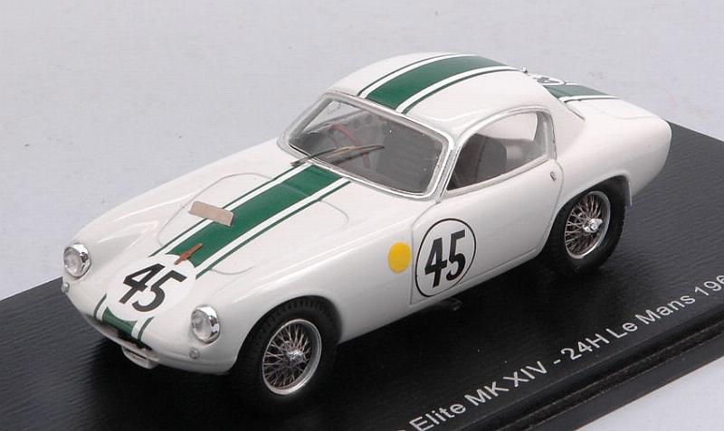 Lotus Elite Mk XIV #45 Le Mans 1962 Hunt - Wyllie by spark-model