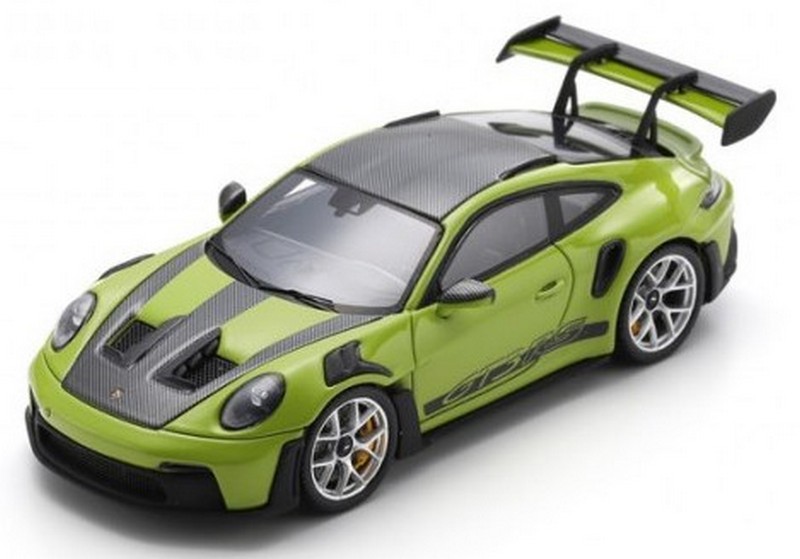 Porsche 911 GT3 RS (992) Weissach Package 2023 (Lind Green) by spark-model