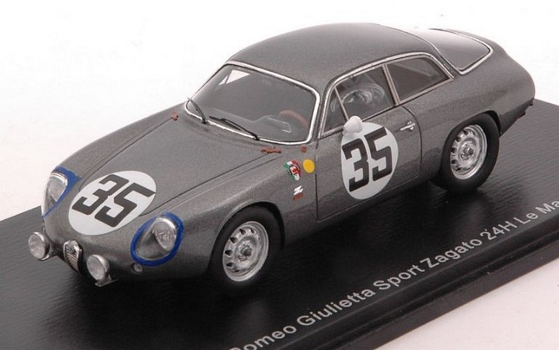 Alfa Romeo Giulietta Sport Zagato #35 Le Mans 1963 Biscaldi - Kim by spark-model