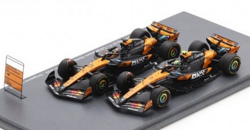 McLaren Set MCL39 #4 + #�81 Winner Constructors F1 2025 Lando Norris + Oscar Piastri by spark-model