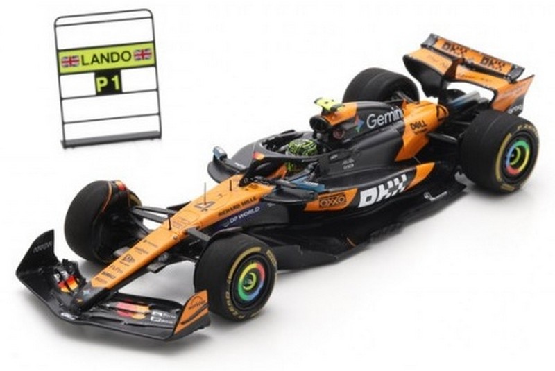 McLaren MCL39 #4 Winner GP Brasil 2025 Lando Norris World Champion by spark-model