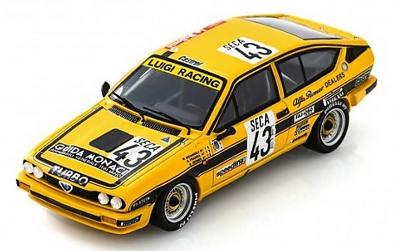 Alfa Romeo GTV6 #43 Spa 1982 Micangeli - Francia - Cremer by spark-model
