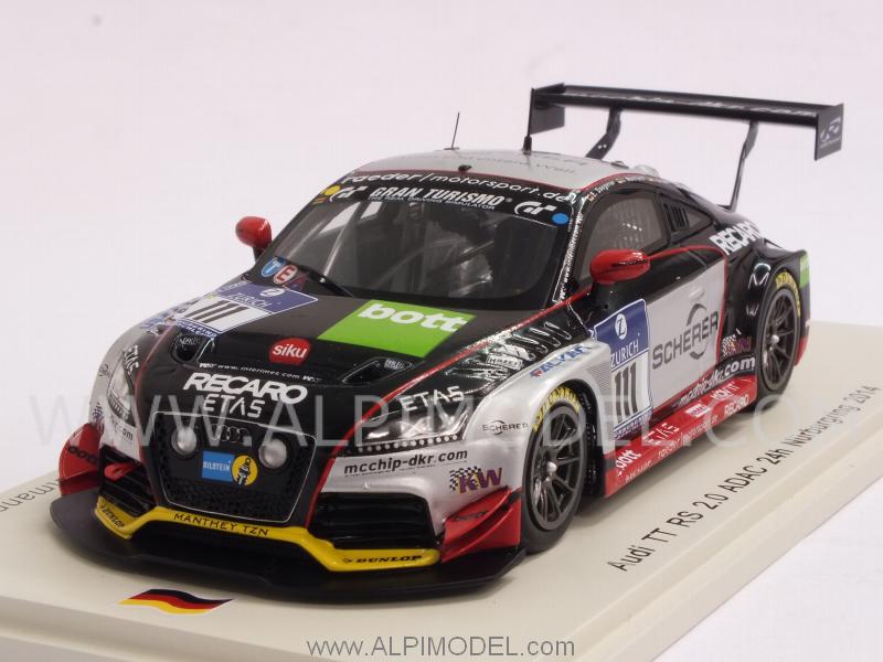 spark-model Audi TT RS 2.0 #111 24h Nurburgring 2014 Deegener 