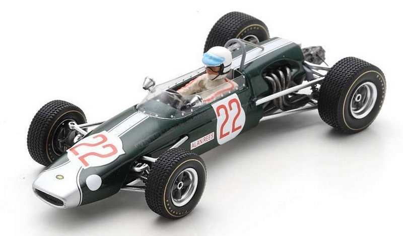 Brabham BT23 #22 F2 GP Germany 1967 Alan Rees by spark-model