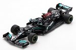 Mercedes W12 AMG #44 Winner GP Spain 2021 Lewis Hamilton 100th Pole Position by SPARK MODEL