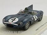 Jaguar Type D #4 Winner Le Mans 1956 Sanderson - Flockhart by SPARK MODEL