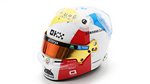 Helmet Lando Norris GP Miami 2023 McLaren (1:5 scale model) by SPARK MODEL