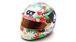 Helmet Alpha Tauri Yuki Tsunoda GP Italy 2023 (1:5 scale model)