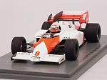 McLaren MP4/2 #8 Winner British GP 1984 Niki Lauda (no tobacco decals) by SPARK MODEL