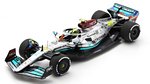 Mercedes W13 AMG #44 GP Miami 2022 Lewis Hamilton by SPARK MODEL