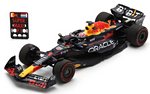 Red Bull RB19 #1 Winner GP Belgium 202 Max Verstappen (with pitboard) World Champion by SPARK MODEL