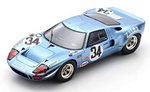 Ford GT40 #34 1000Km Monza 1969 Hanrioud - Martin by SPARK MODEL