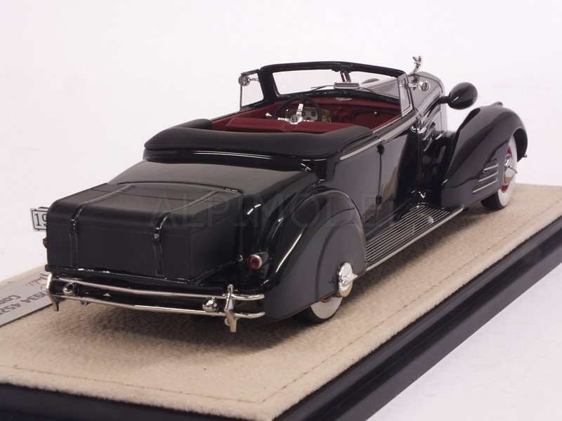Cadilllac Victoria Convertible Coupe 452D V16 open 1934 (Black) by stamp-models