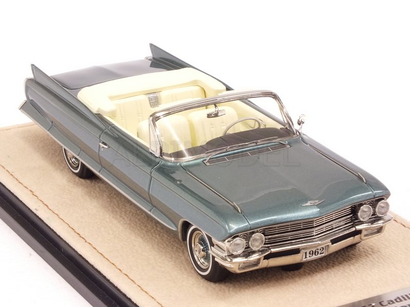 Cadillac Series 62 Convertible 1962 (Neptune Blue Metallic) by stamp-models