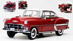 Chevrolet Bel Air Hard Top Coupe 1953 (Red/White) by SUNSTAR