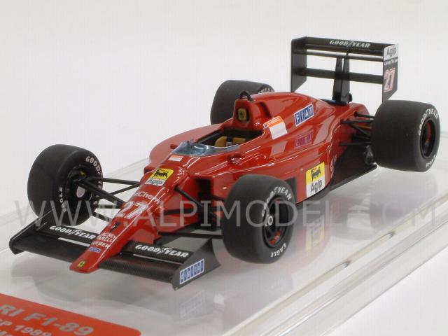 現金特価】 レア絶版 Tameo完成品 1 43 Ferrari F1 89 Press Version