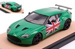 Aston Martin V12 Zagato 2012 (Green/Flag) Lim.Ed.10pcs by TECNOMODEL