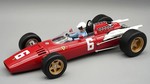 Ferrari 312 F1 #6 Winner GP Monza 1966 Ludovico Scarfiotti (with driver figure) by TECNOMODEL