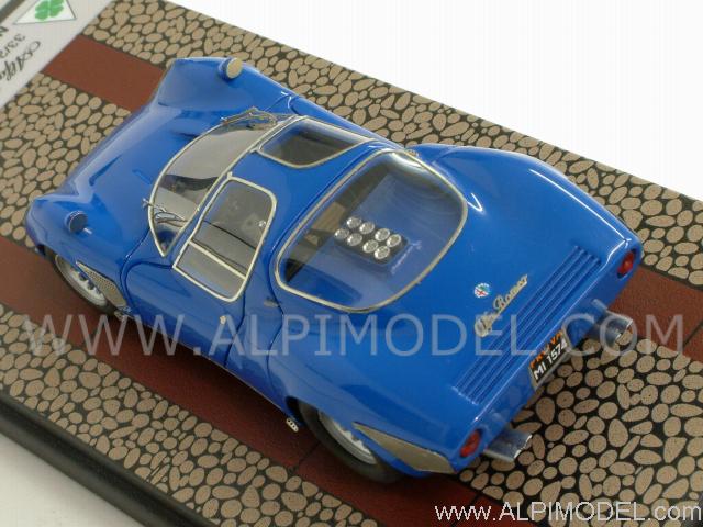 Alfa Romeo 33/2 Stradale 1967 (Blue) Limited Edition 50pcs. by tecnomodel