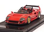 Ferrari F40 LM Beurlys Barchetta Spider 1989 (Red) by TOP MARQUES