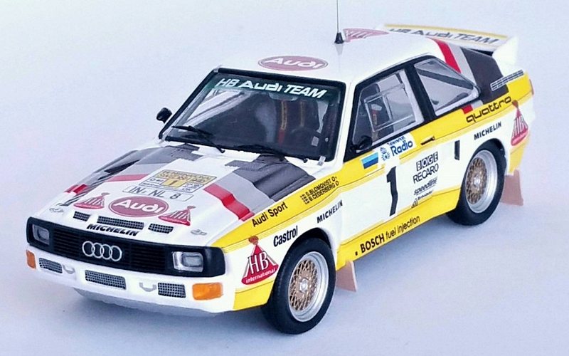 Audi Sport Quattro #1 Rally Sweden 1985 Blomqvist - Cederberg by trofeu