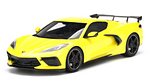 Chevrolet Corvette Stingray 2020 (Accelerate Yellow Metallic) Top Speed Edition by TRUE SCALE MINIATURES