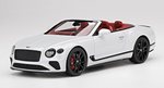 Bentley Continental GT Convertible (Ice White) Top Speed Edition by TRUE SCALE MINIATURES