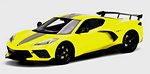 Chevrolet Corvette Stingray IMSA GTLM Championship Edition Yellow Top Speed Series by TRUE SCALE MINIATURES