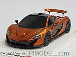 McLaren P1 Mondial De L'Automobile 2012 (Orange Metallic) by TRUE SCALE MINIATURES