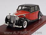Rolls Royce Silver Wraith 1952 (Royal Red/Black) by TRUE SCALE MINIATURES