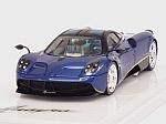Pagani Huayra (Blu Argentina) by TRUE SCALE MINIATURES