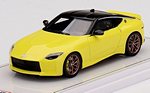 Nissan Z Proto Spec Ikazuchi LHD 2023 (Yellow) by TRUE SCALE MINIATURES