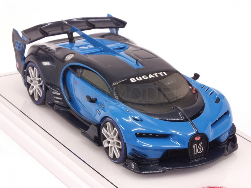 Bugatti Vision Gran Turismo (Blue/Carbon) by true-scale-miniatures