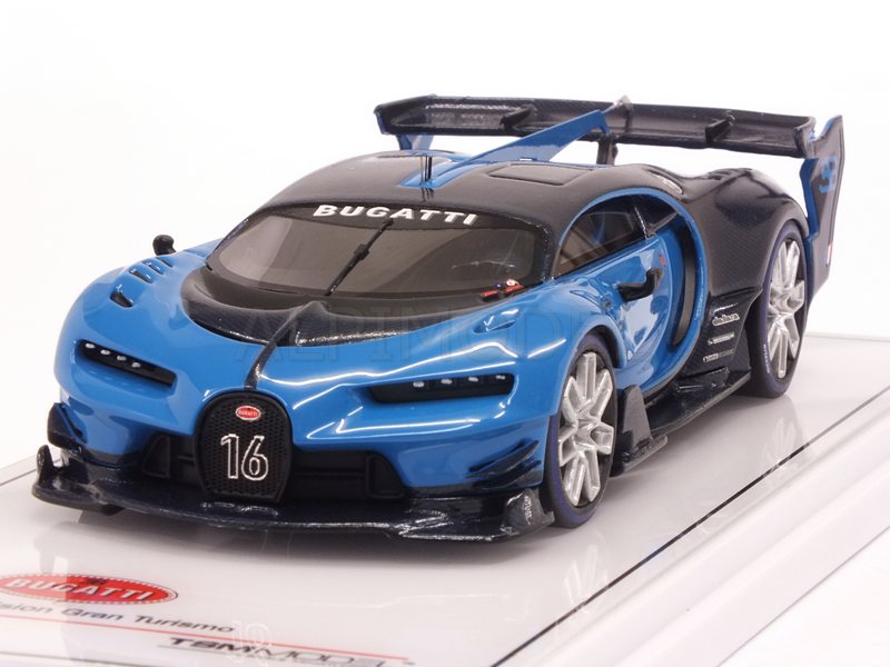 Bugatti Vision Gran Turismo (Blue/Carbon) by true-scale-miniatures