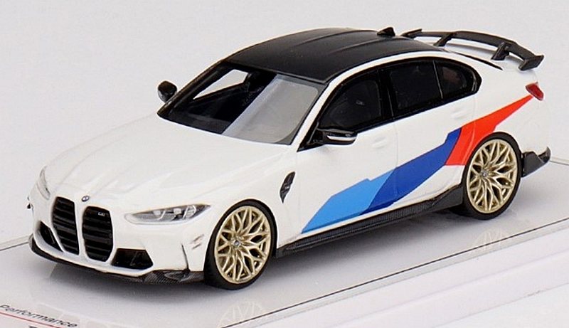 BMW M3 M-Performance (G80) (Alpine White) by true-scale-miniatures