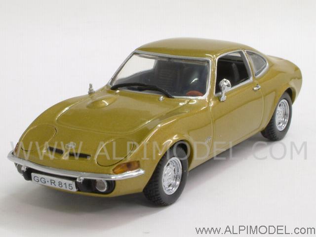 vitesse Opel GT 1968 (Sahara Gold) (1/43 scale model)