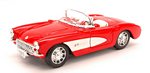 Chevrolet Corvette 1957 (Red/White) by WELLY