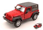 Jeep Wrangler Rubicon 2007 Soft Top (Red) by WELLY