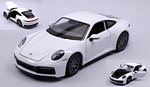 Porsche 911 Carrera 4S (White) by WELLY