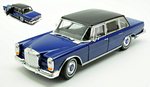 Mercedes 600 (Blue/Black) by WELLY